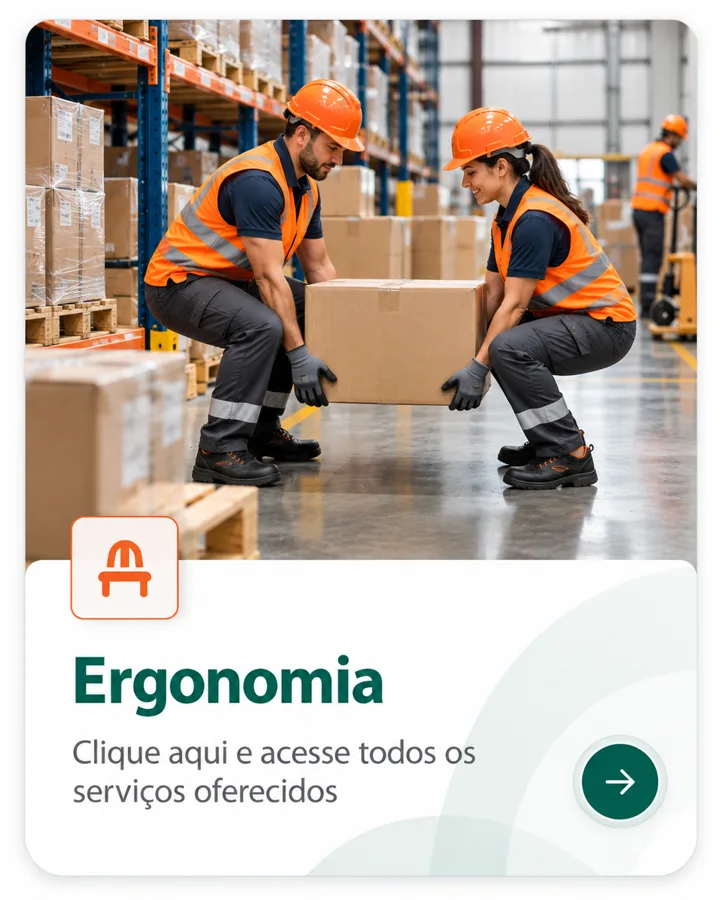 Ergonomia — clique para ver todos os serviços